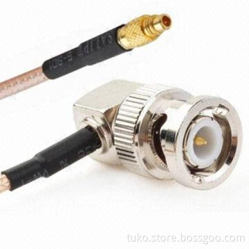 BNC R/A to MMCX straight cable assemblies